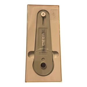 Vintage Sears Kenmore Green Buttonhole Guide Plate with Case